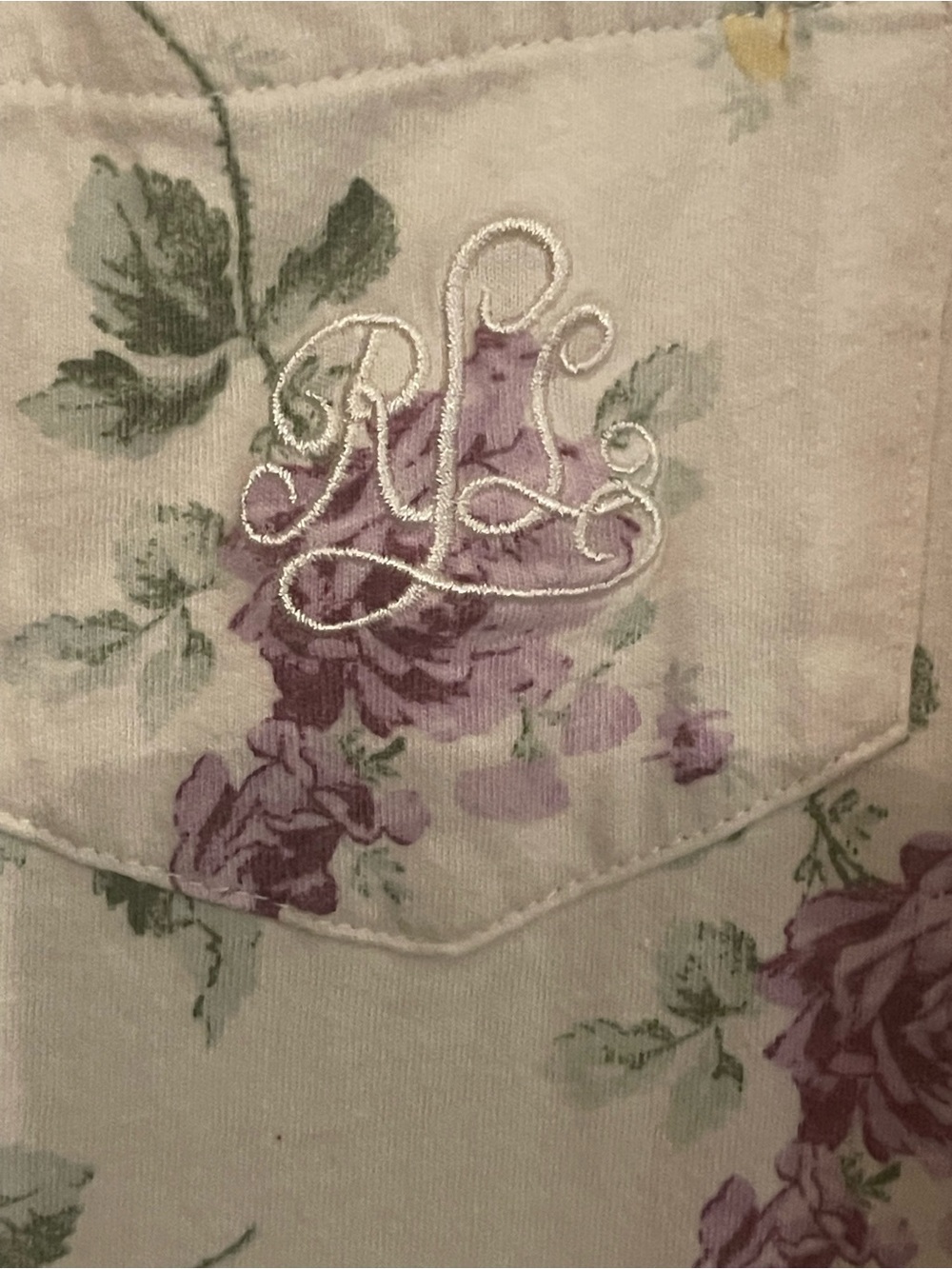 Lauren Ralph Lauren Floral sleep shirt - Picture 4 of 4